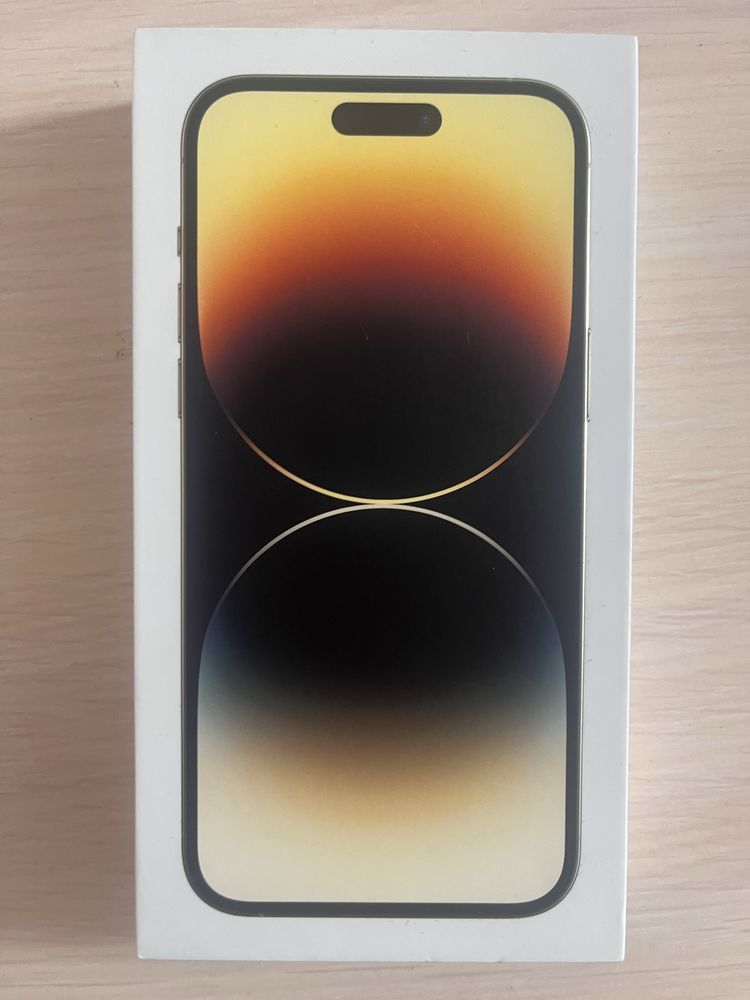 Iphone 14 pro max, золотистый, 256гб, с коропкой