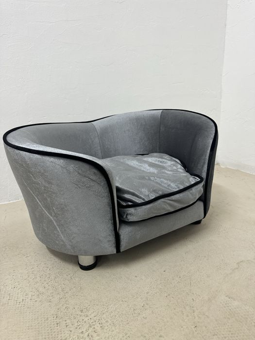 Диван, легло за кучета и котки с мека възглавница PawHut