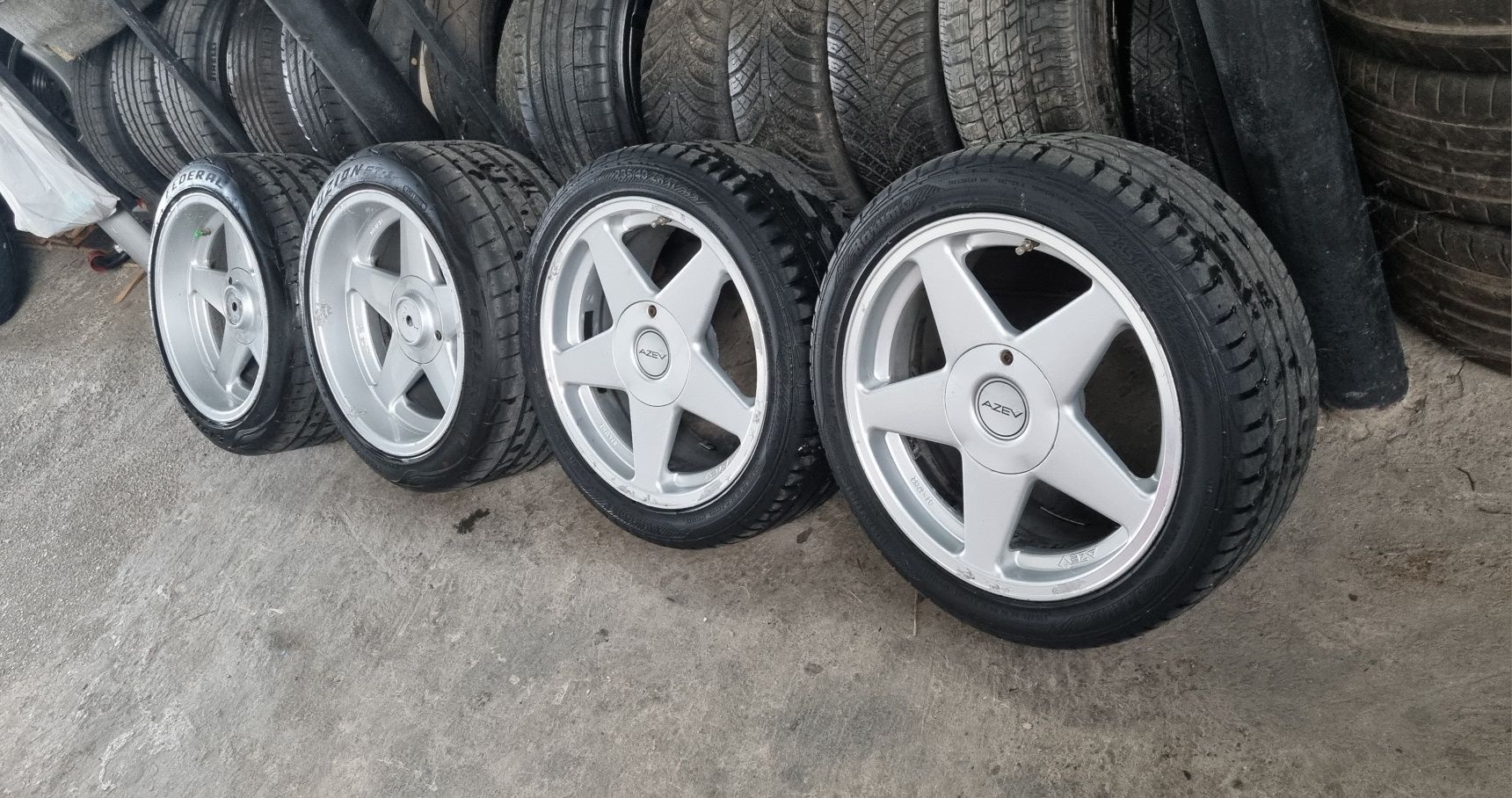 Jante 17" bmw 5x120 Azev A doua latimi 8j cu 10j