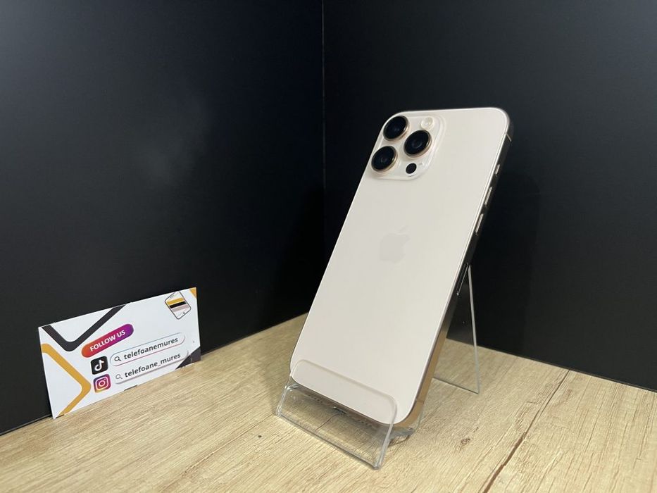 iPhone 16 Pro Max 256Gb Desert Titanium Produs Second-Hand Foarte Bun