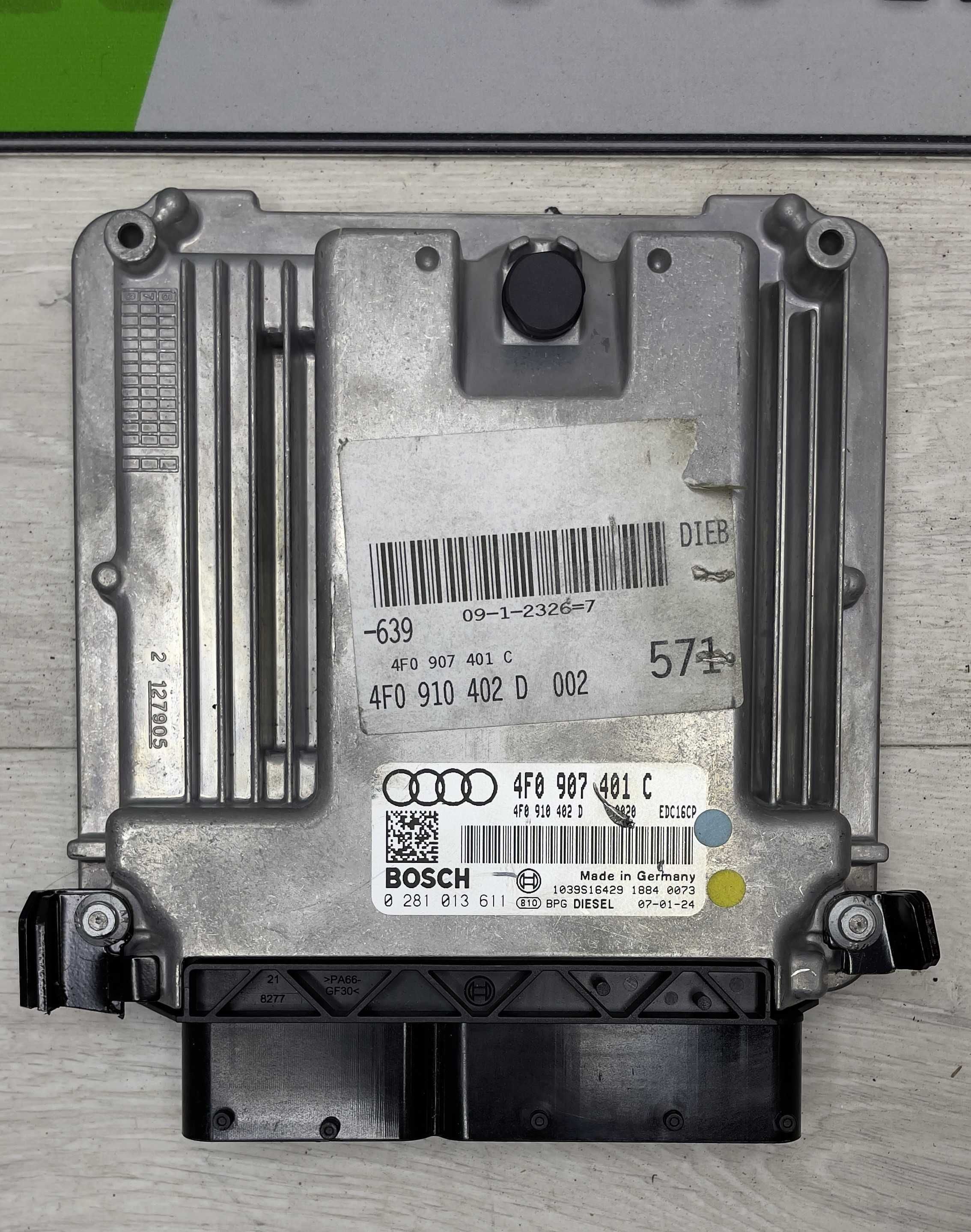 Компютър двигател AUDI A6 4F0907401C