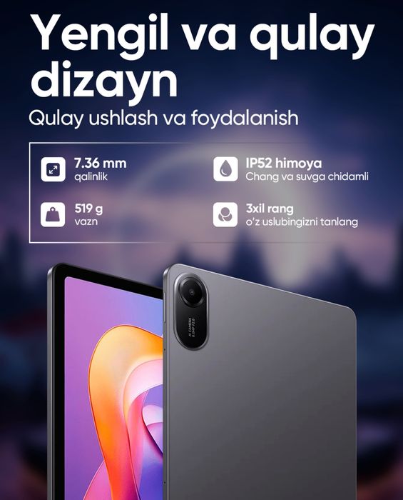 Planshet Redmi Pad 2  250gebt