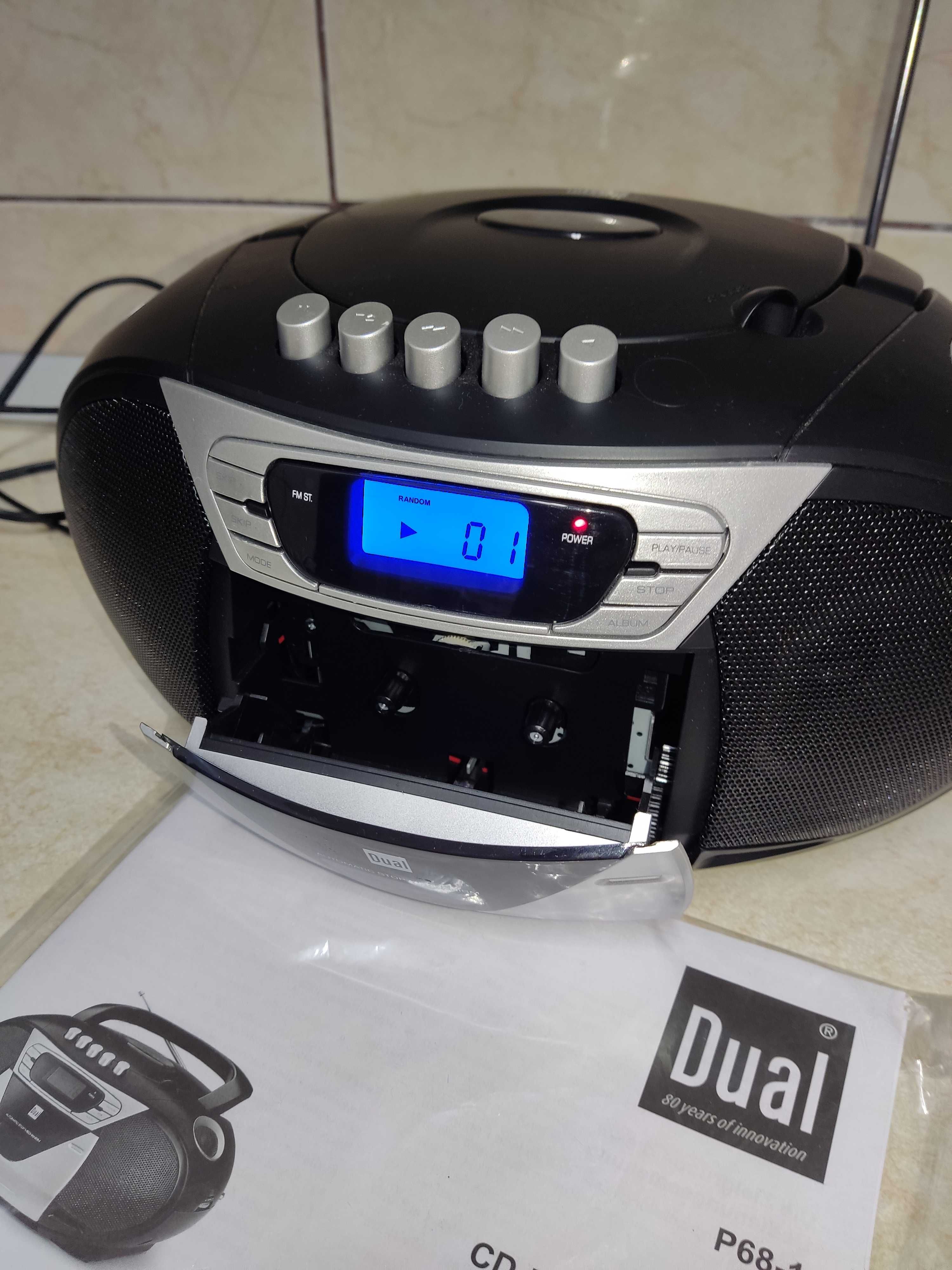 Radiocasetofon stereo Dual P 68 1/CD/MP3 playe