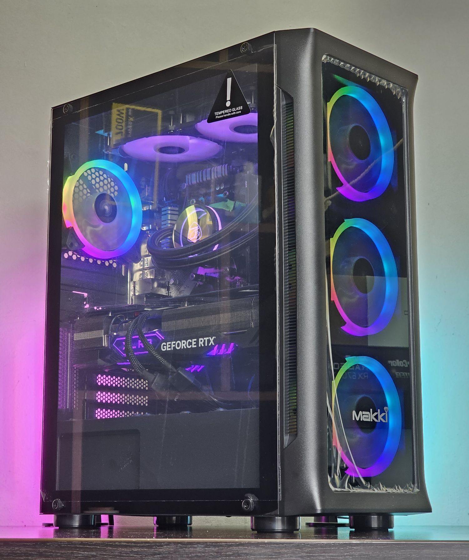RTX 5070/Ryzen 7-5700X/RAM 32GB/SSD 512GB/Чисто Нов+Гаранция