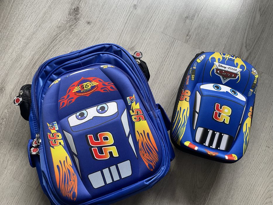 НОВ! Комплект раница и чанта за храна МакКуин McQueen