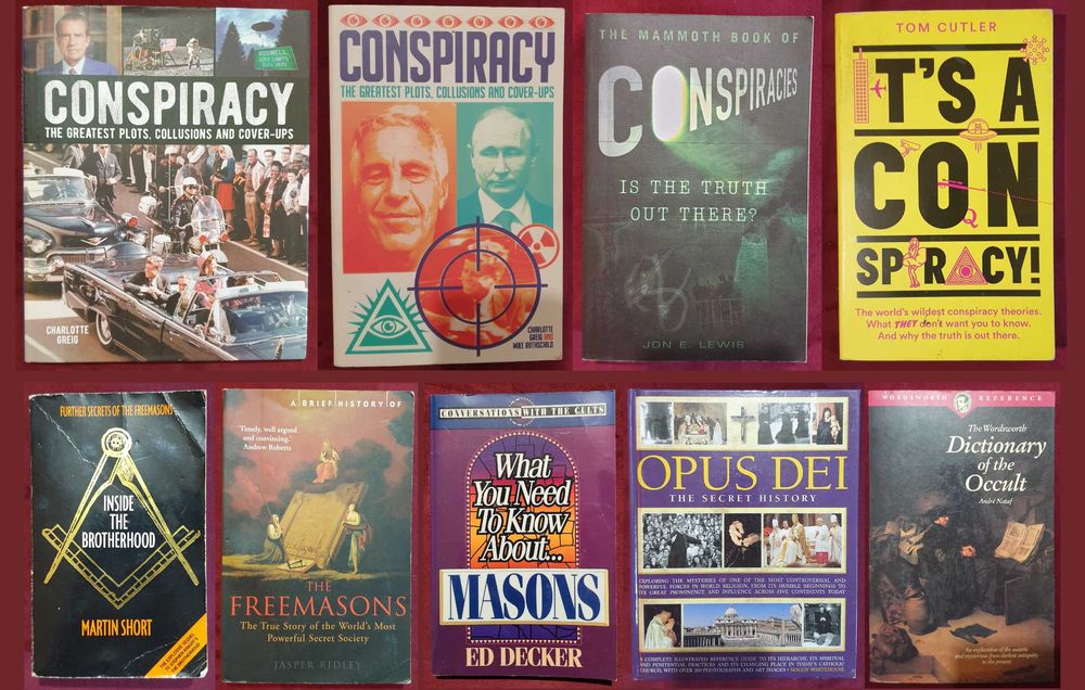 Конспирации, тайни общества - 9 книги