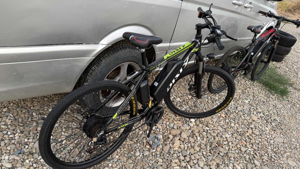 Bicicleta electrica, roata 26, 48V, 10AH 3 viteze pe electric, 21 vit