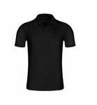Tricou polo negru pentru personalizare - pentru firme