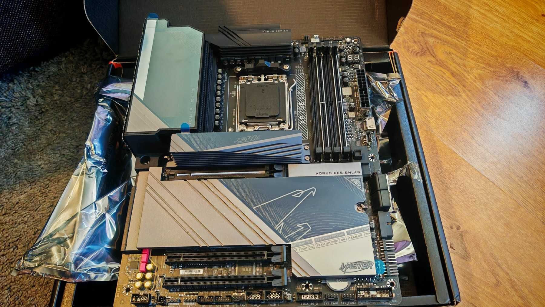 НОВА ! Gigabyte X870E AORUS MASTER High-end AM5