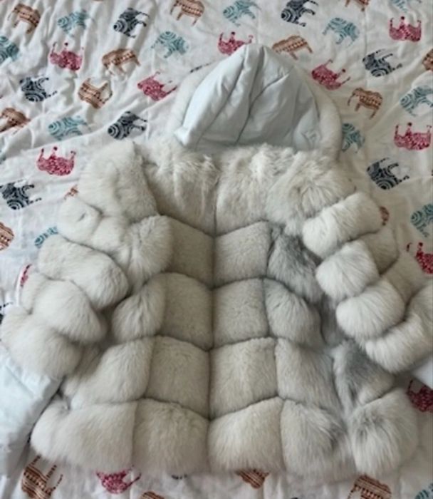 Geaca de blana cu maneci detasabile