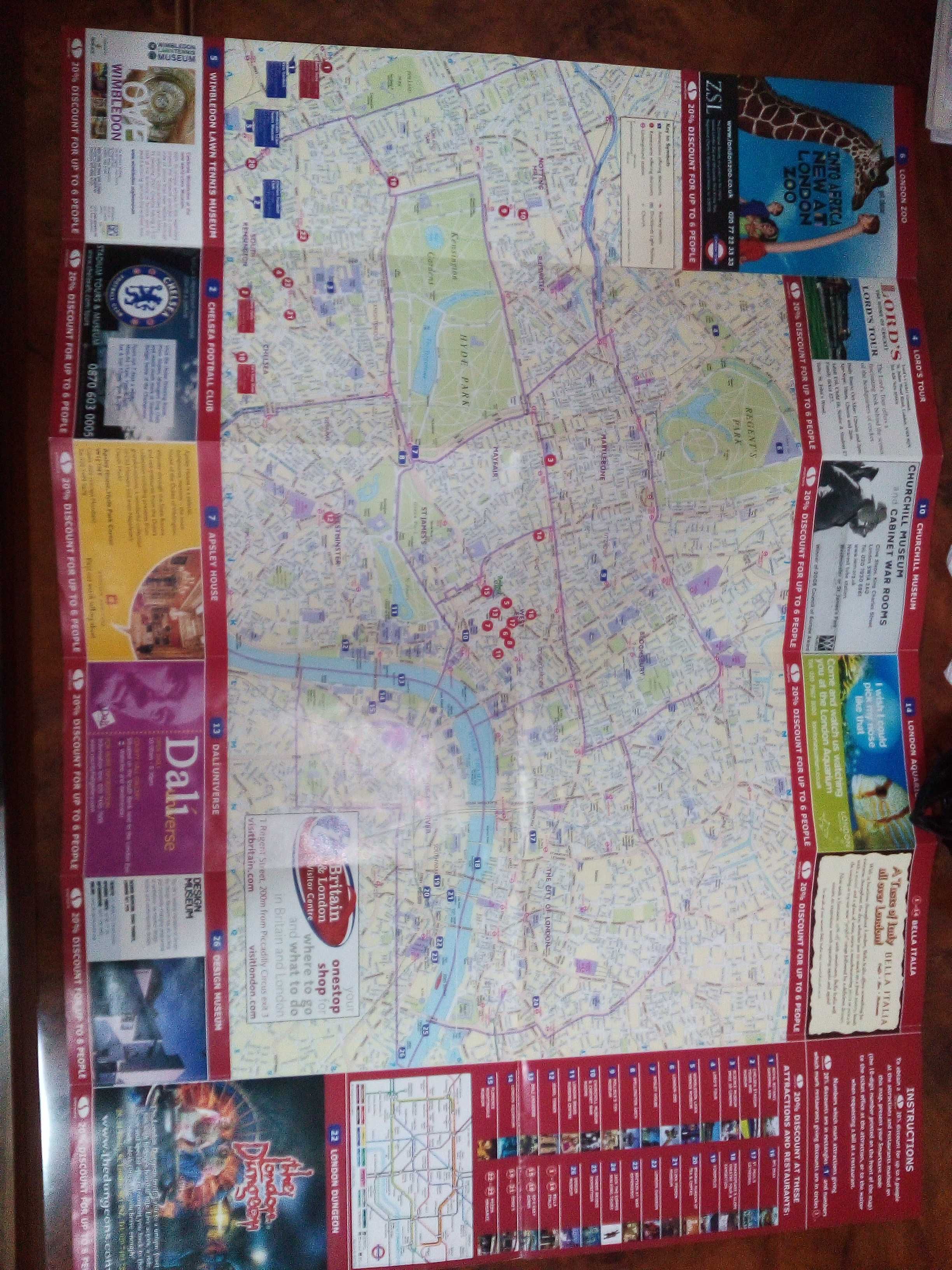 Карты Великобритании и Лондона.Цена 10 тысяч за все