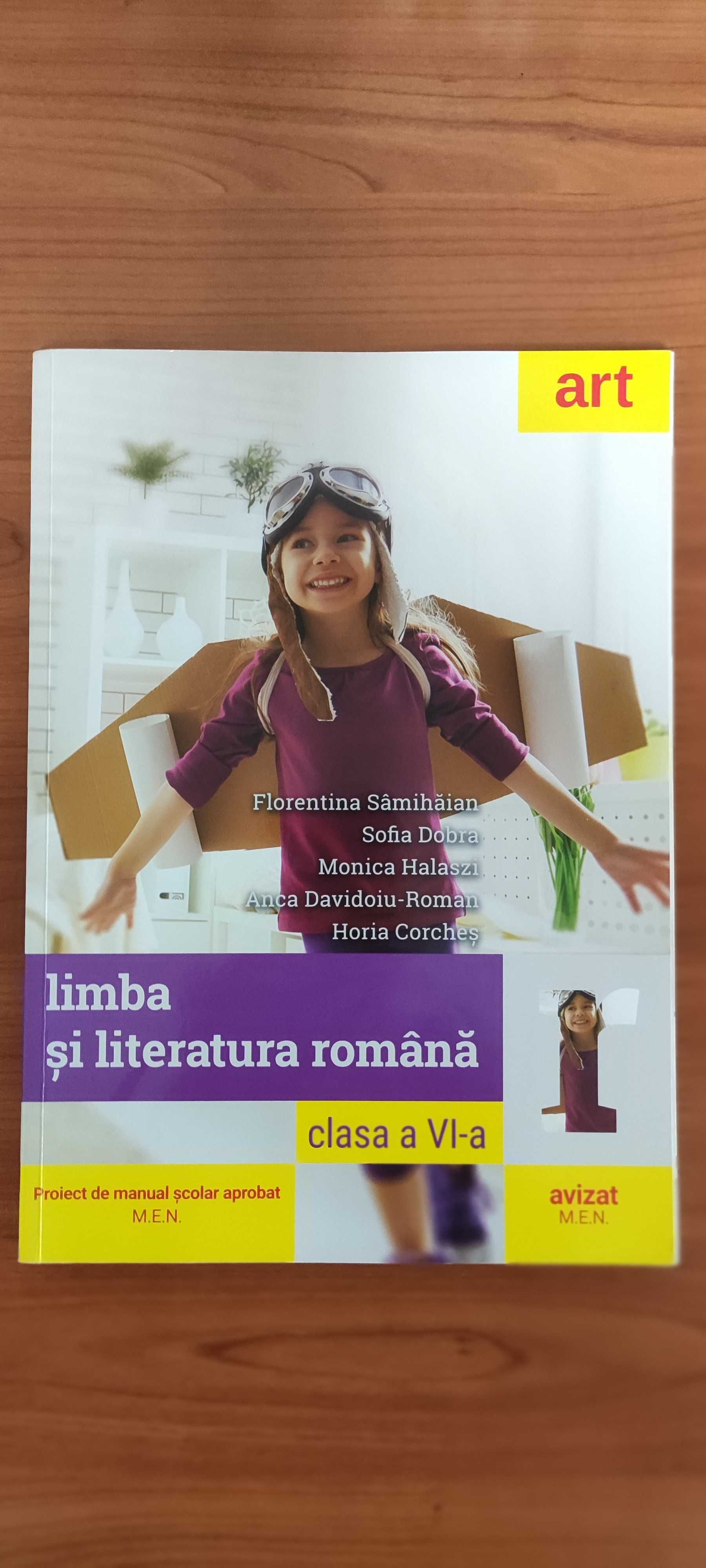Limba si literatura Romana cls 6 editura Art Editori Florentina