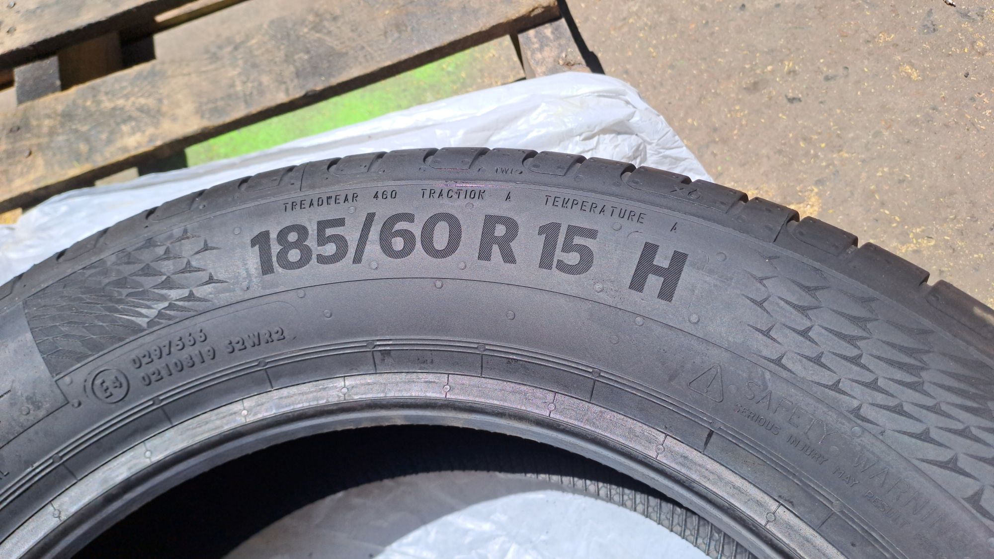 1бр. Нова 185/60/15 Continental Ultra Contact