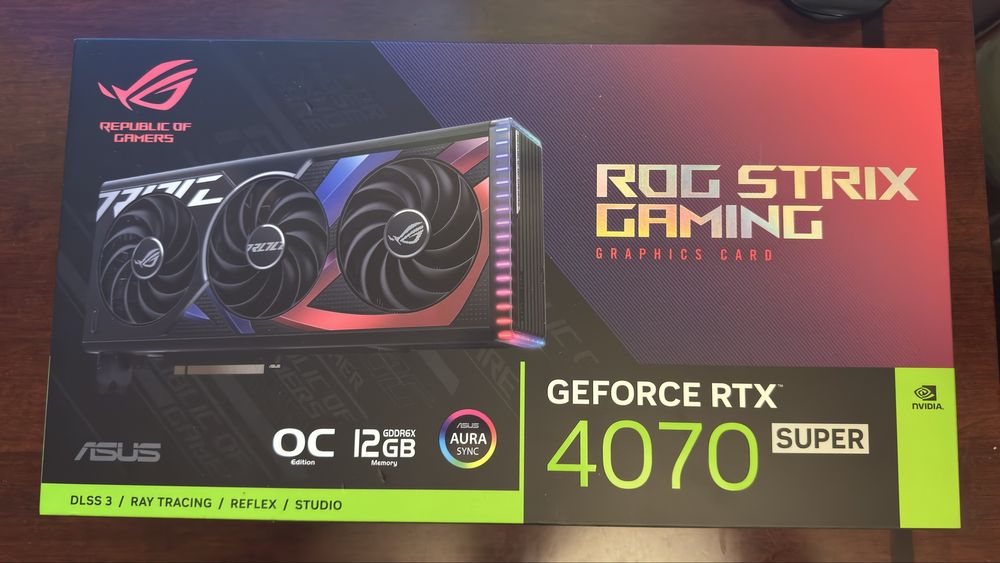 Asus Rog Strix RTX 4070Super 12gb