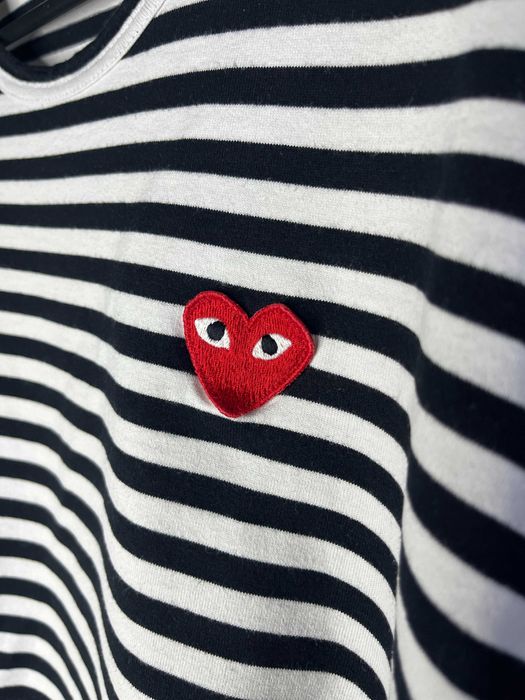Comme Des Garcons Striped Long Sleeve T-Shirt Мъжка Блуза