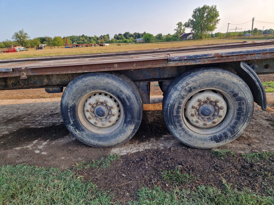 Trailer baloți cu doly