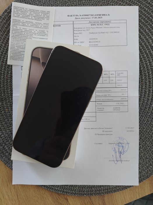 iPhone 16 PRO MAX с гаранция