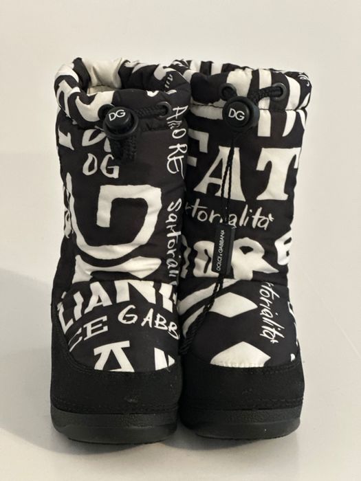 Cizmulițe Dolce & Gabbana originale pentru copii, mărimea 23-24