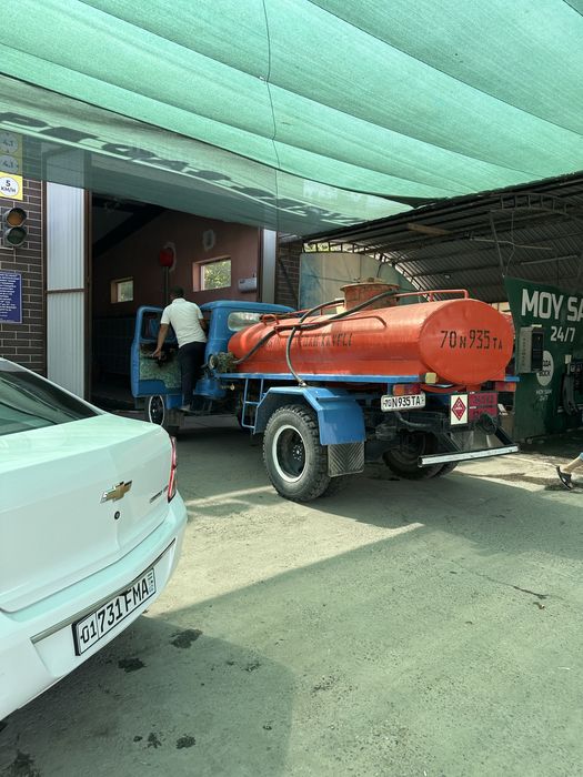 Бензавоз газ 53 ёмкост 3700 куб