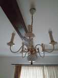 Vînd candelabru si 4 aplice