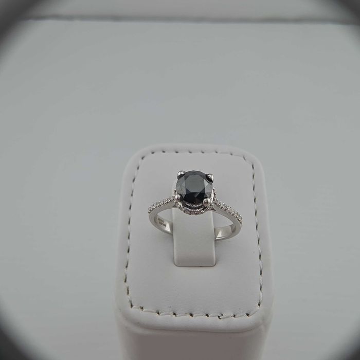 Inel aur 18k cu diamante naturale 1,82 kt