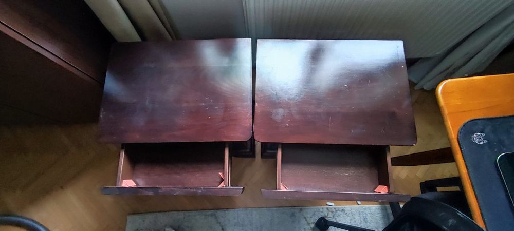 Set Dormitor MOBEXPERT - lemn masiv (pat, somniera, saltele, noptiere)