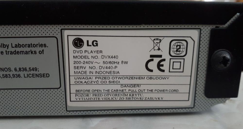 DVD Player LG