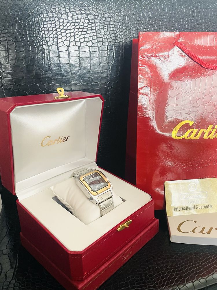 Cartier FullSet Santos Chronograph