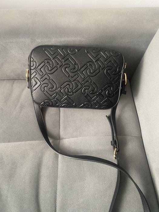 Liu Jo Women's Black Logo-Plaque Cross-Body Bag