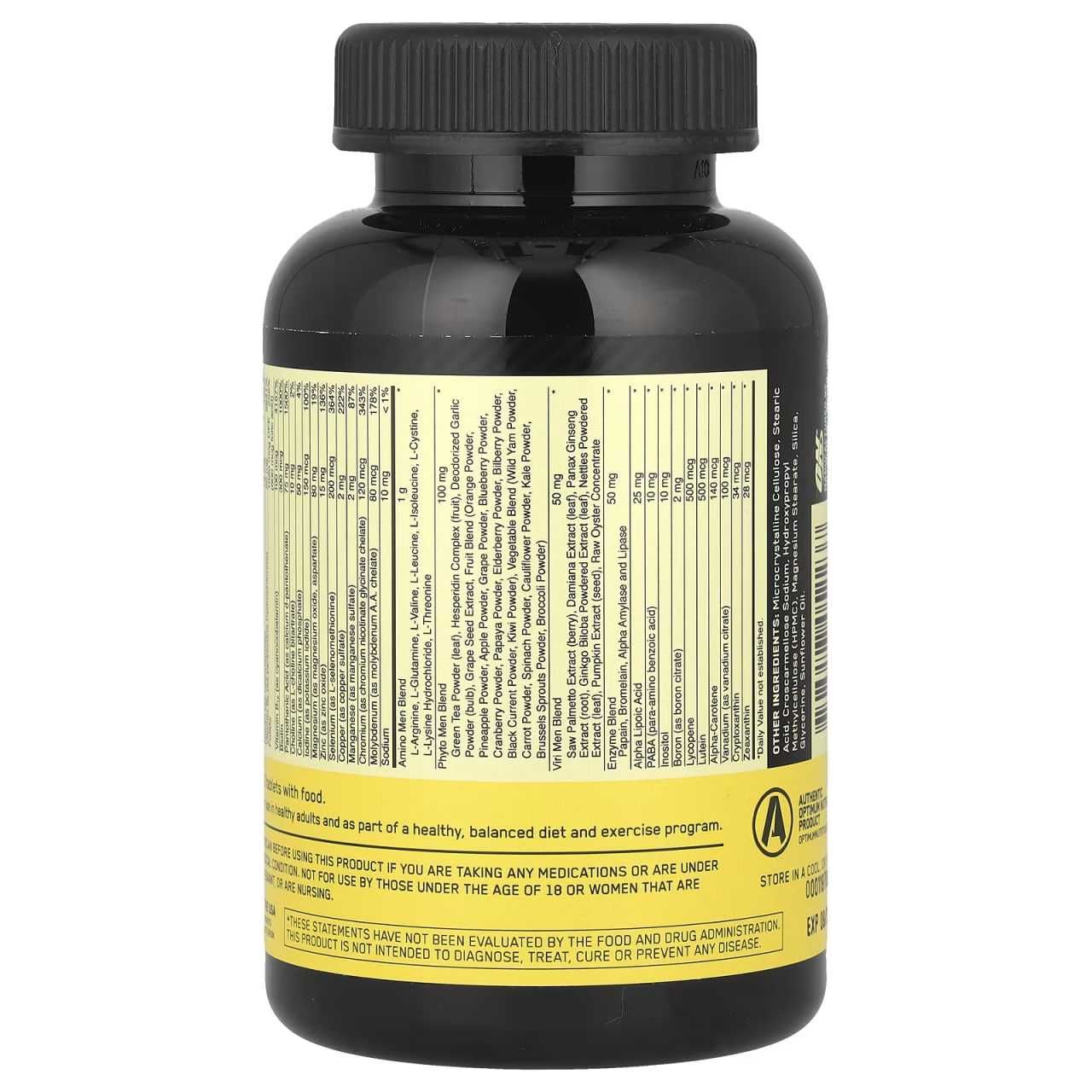 Optimum Nutrition, Opti-Men, 90 табл. Опти мэн, мультивитамин