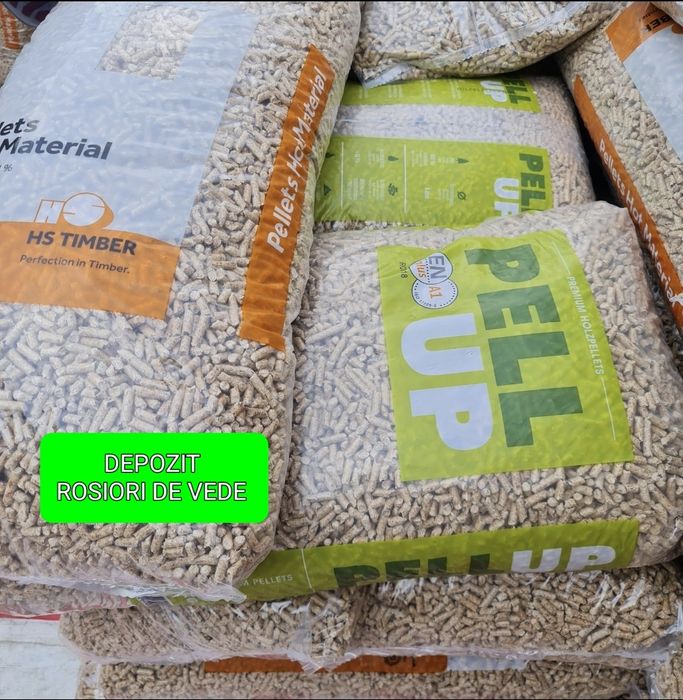 Peleti brad 100%- Certificat calitatea A1