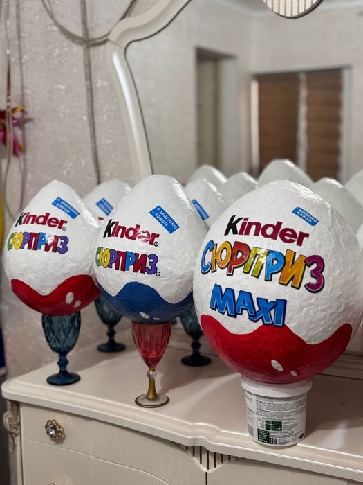 Киндер коробка ручной работы отличный подарок на Новый год