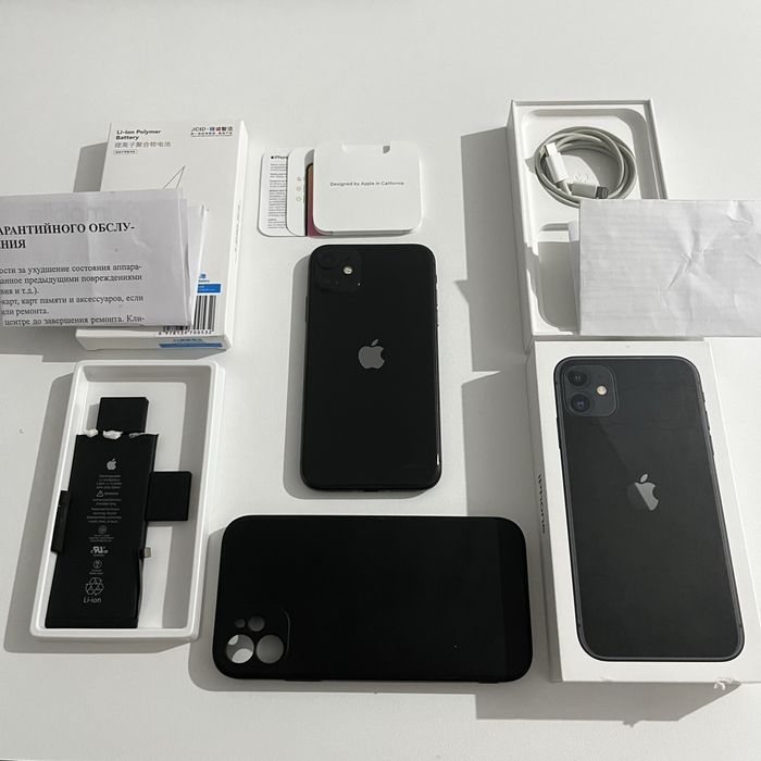 iPhone 11 128гб 100% в отличном состоянии