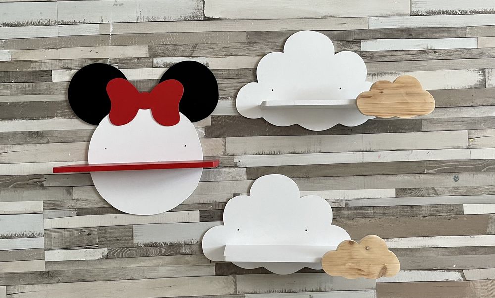 Детска етажерка къщичка