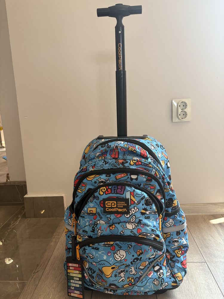 Детска ранца с колелца Coolpack