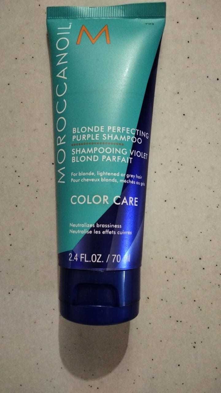 MOROCCANOIL- shampoo blonde perfecting purple si spray Perfect Defense