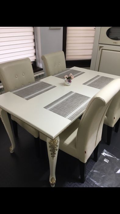 Set 4 scaune piele evologica