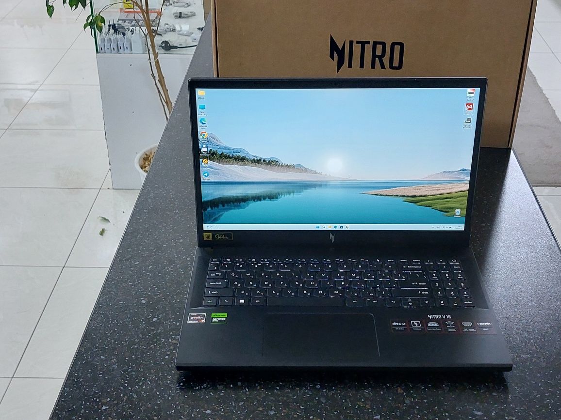 Acer nitro v15 (7 кун ишлаган вакти )