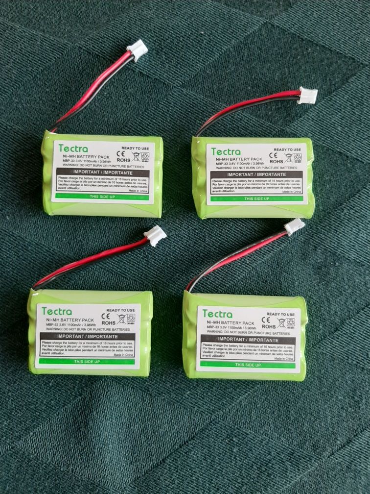 Нова Батерия (Ni-MH 3.6V 1100 mAh)за бебефон Motorola