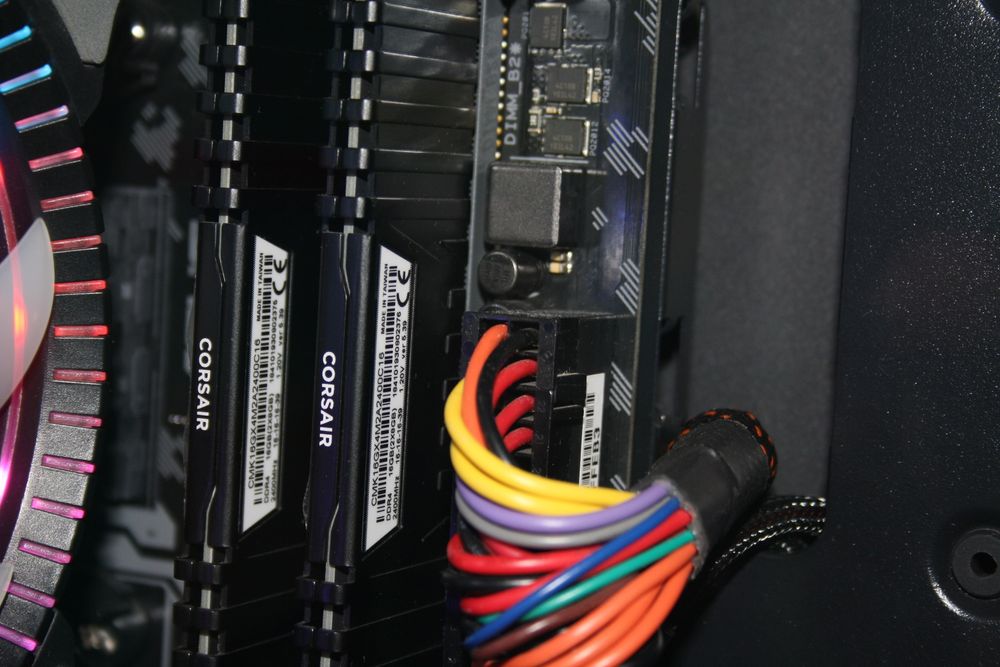 Kit ryzen 7 2700x 16gb ram placa de baza asus tuf