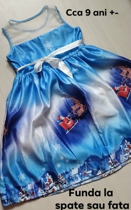 Rochiță poveste Crăciun cca 9 ani