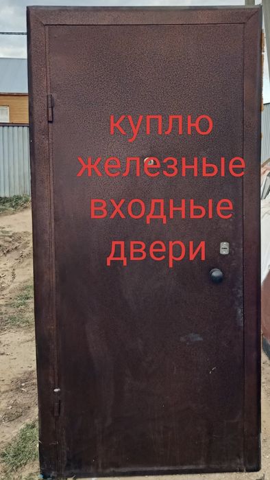 Входной дверь железный