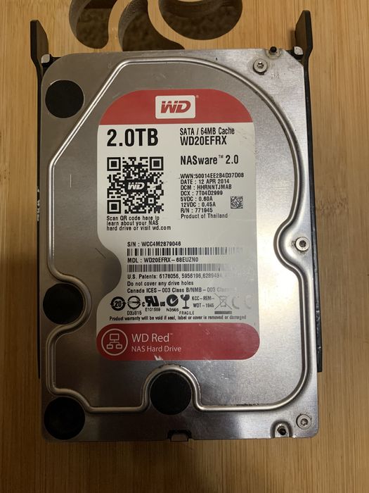Hard Drive WD 2.0TB
