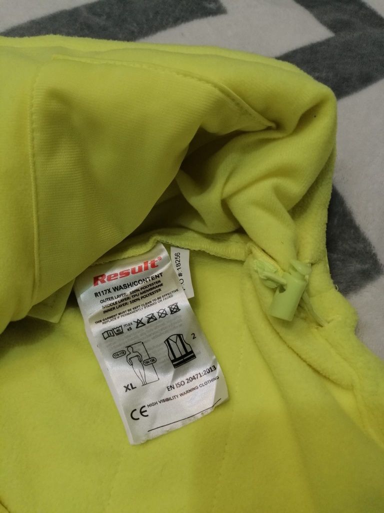 RESULT WORKWEAR jachetă XL bărbați muncă SOFTSHELL | transport GRATUIT