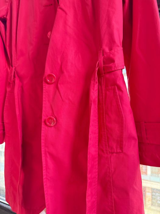 Tom Tailor червено палто (тренчкот)