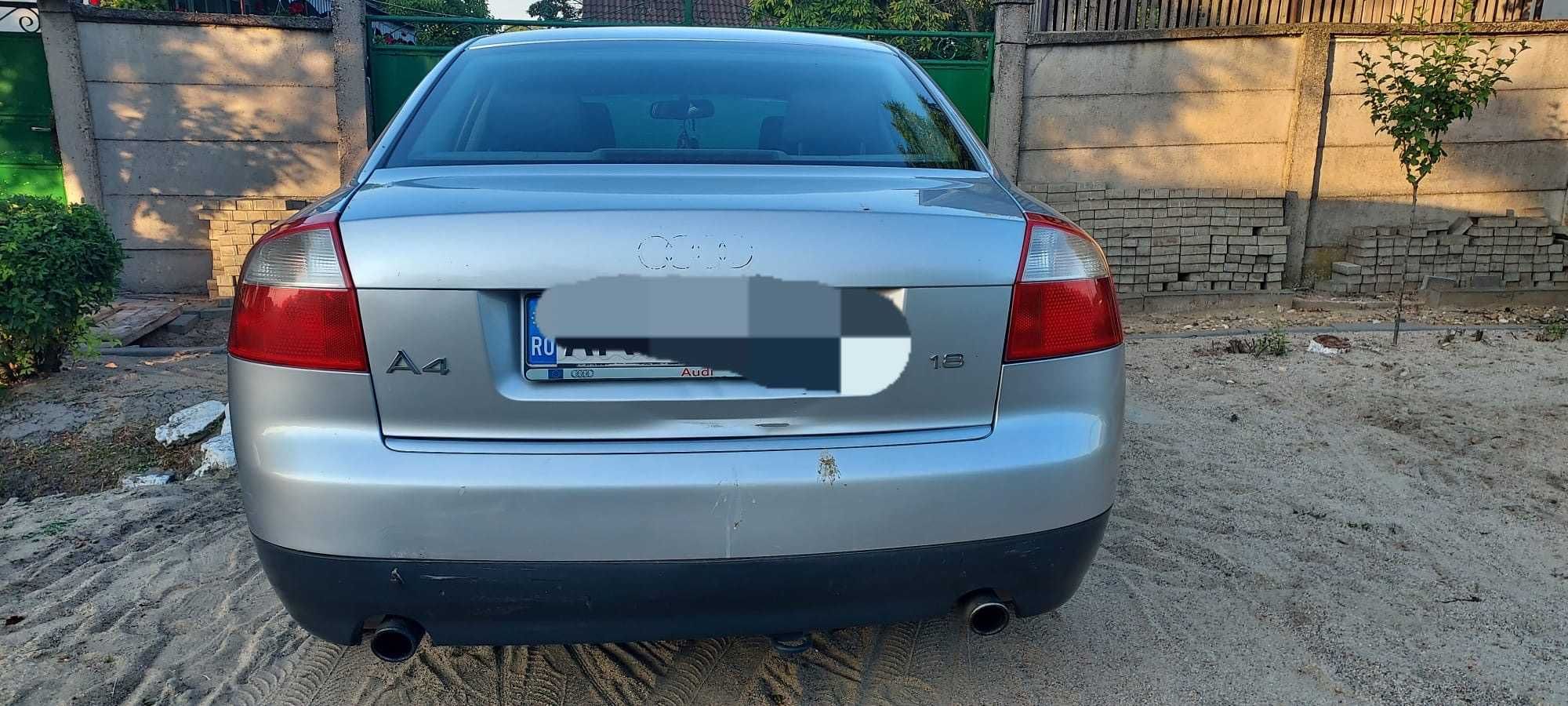 Vând autoturism marca AUDI A4 - 1.8 TURBO