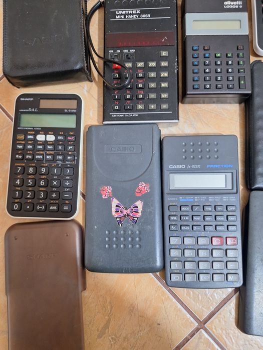 Calculatoare casio,sharp, unitrex  vicom,olivetti