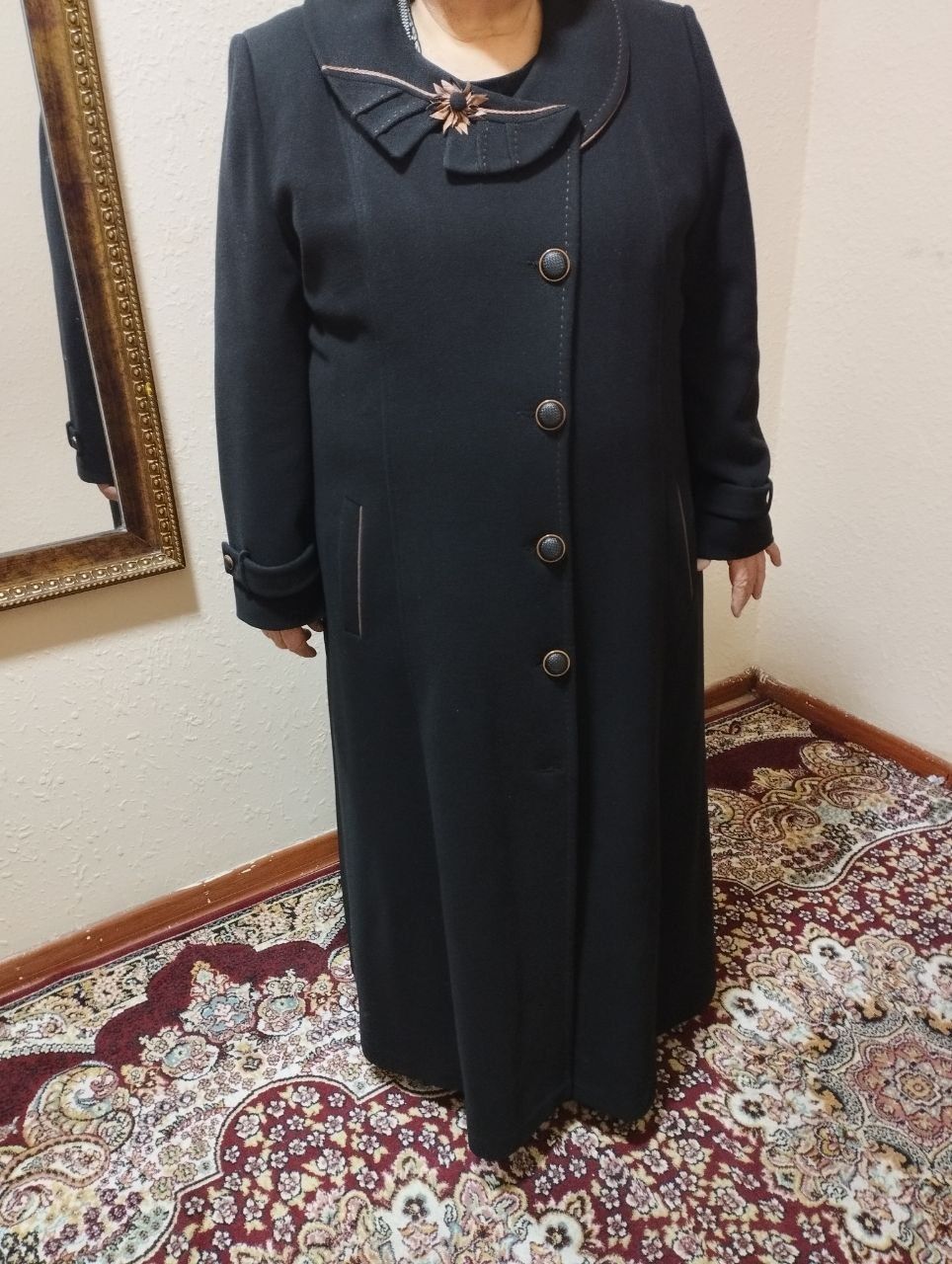 Кашмир пальто.Турецкий 60-размер.