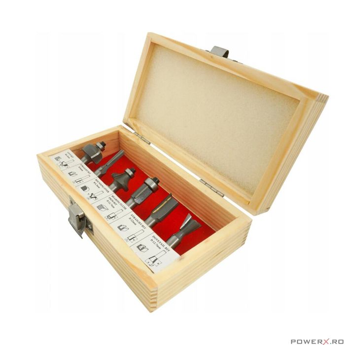 Set freze lemn, 6 piese, 8mm, Verke