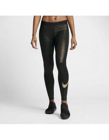 клин Nike Pro Sparkle Gold Training leggings